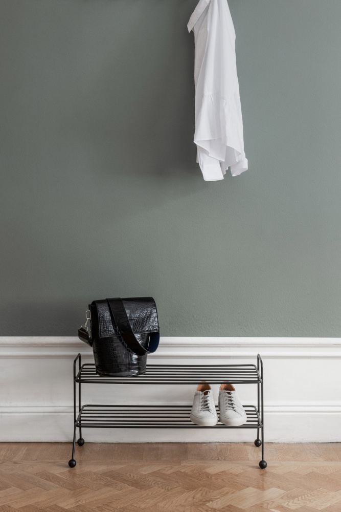 maze Bill Shoe Shelf Black Svart Skohylle fra Maze Rask levering