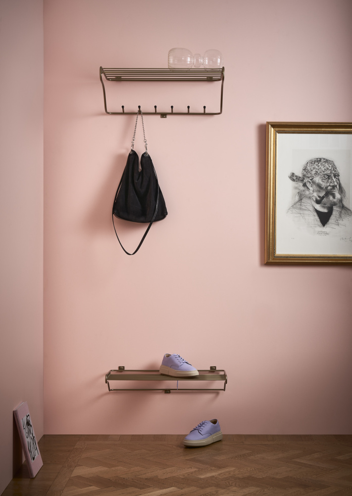 Maze Classic Hat Rack Brass messing hattehylle fra Maze Rask levering