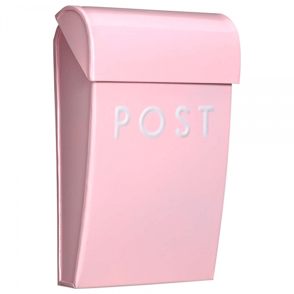 Bruka Design Postkasse Mini Lys Rosa - Interiør24 trygg handel