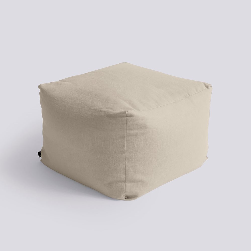 Sandpuff Hay Pouf Planar Sand puff fra Hay - Rask levering
